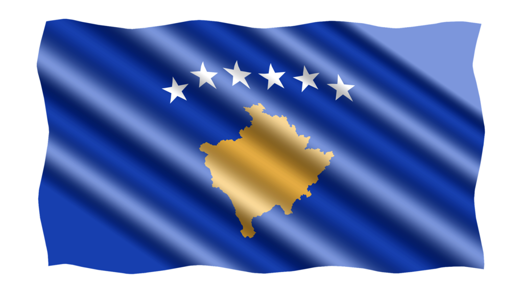 Ontwerp vlag van Kosovo