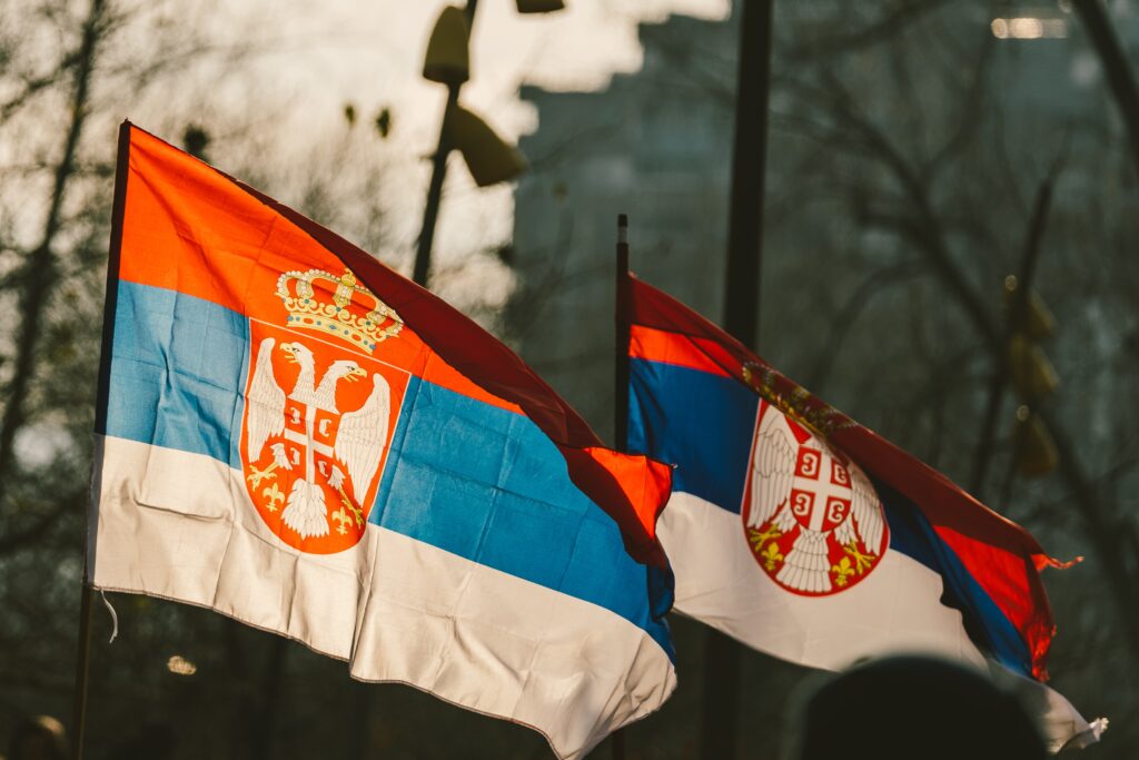 Vlaggen van Servië