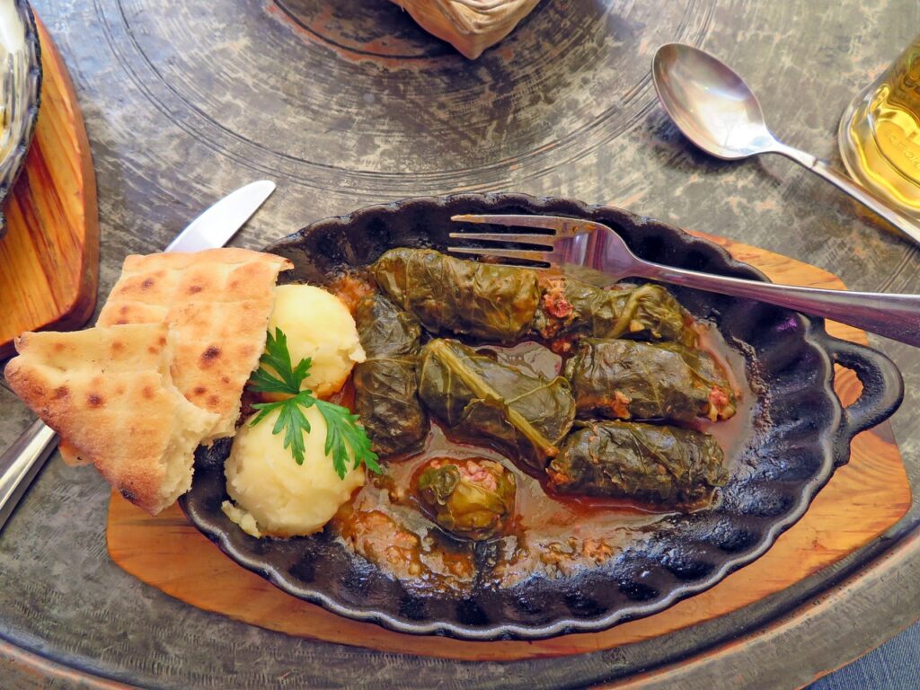 Bosnische gerechten Dolma en Sarma