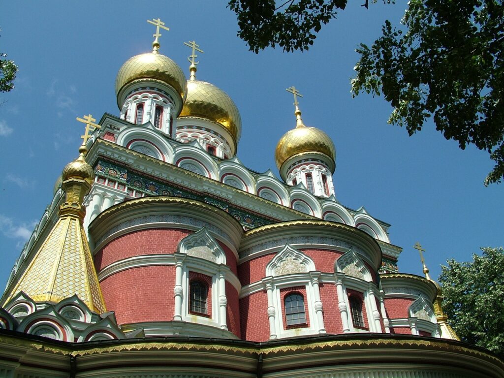 Sjipkakerk (Shipka Memorial Church) in Bulgarije