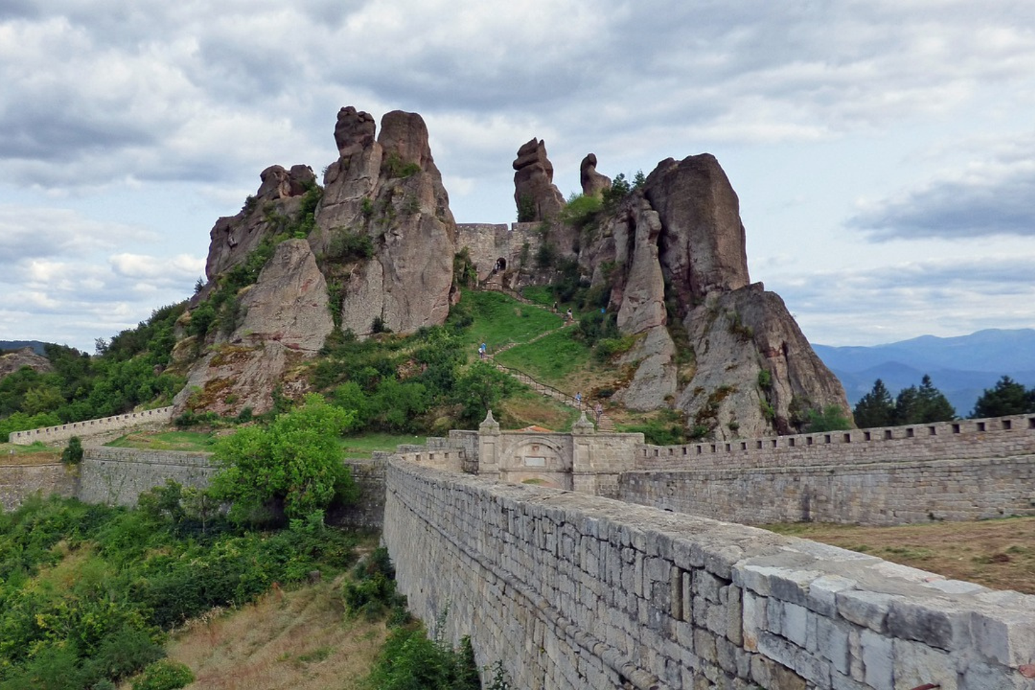 Belogradchik Fortress in Bulgarije