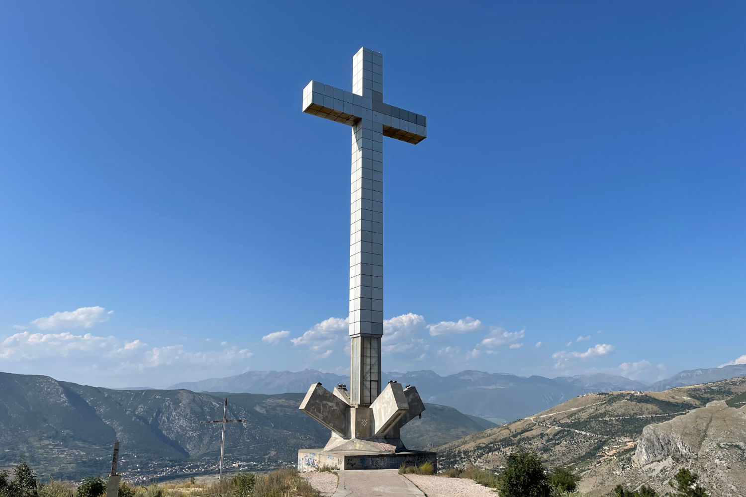 Milenijski križ in Mostar