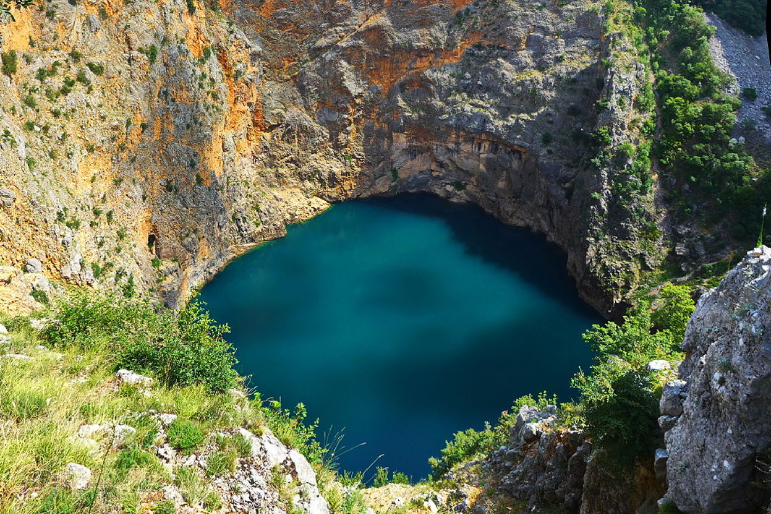 UNESCO Biokovo-Imotski Lakes Geopark in Kroatië