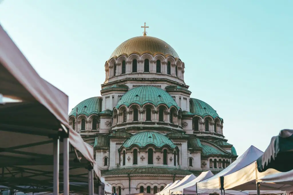 Alexander Nevski-kathedraal in Sofia in Bulgarije