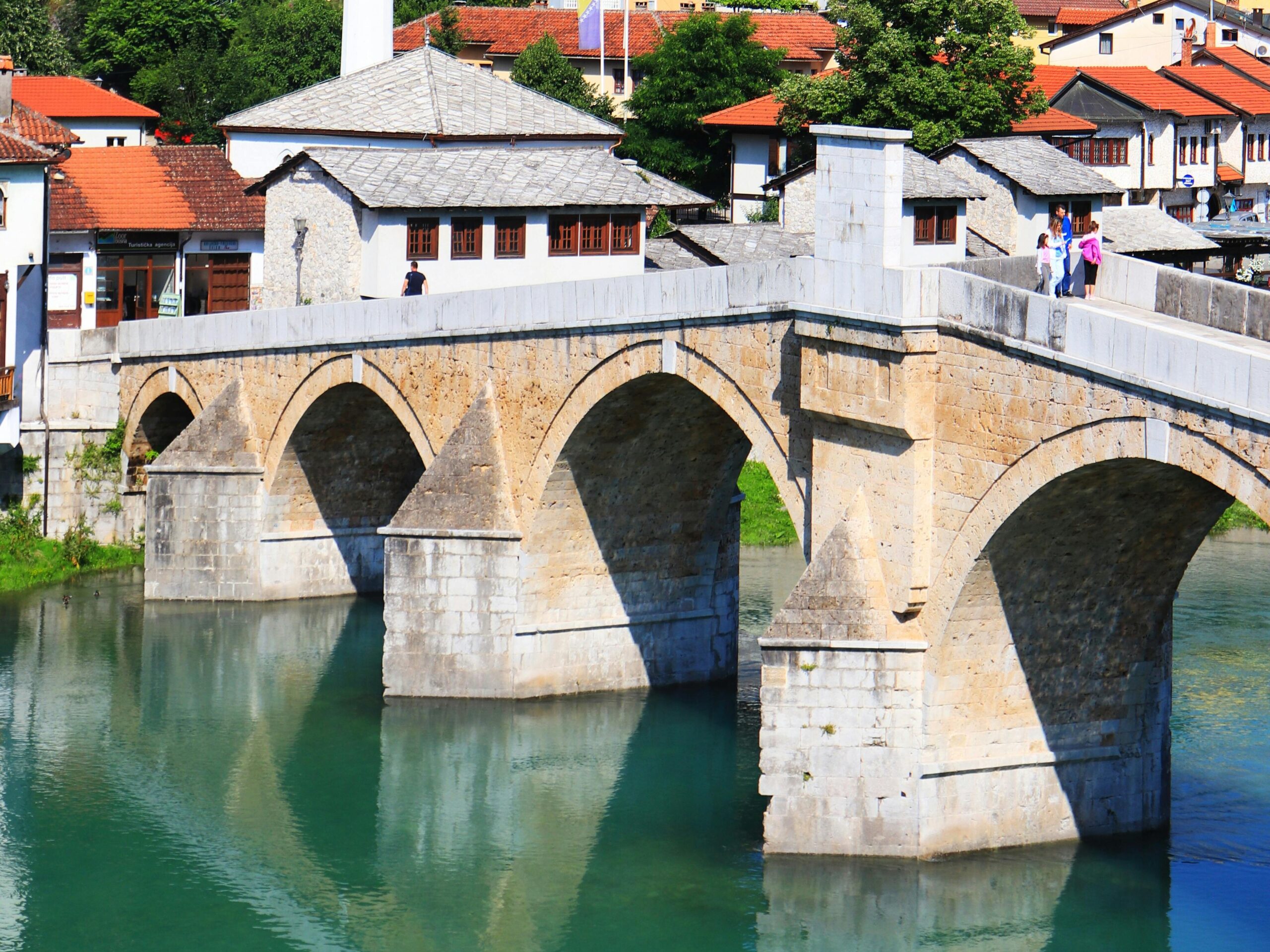 Stara Ćuprija in Konjic in Bosnië en Herzegovina