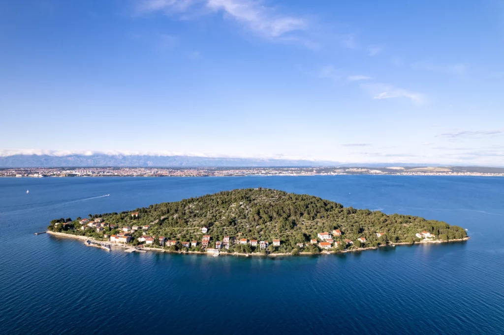 Kleinste eiland van Kroatië Ošljak