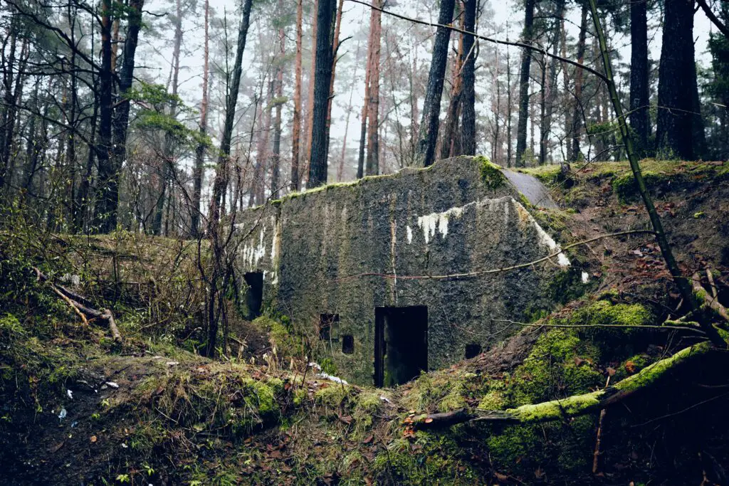 Bunker in Eerste Wereldoorlog in Albanese geschiedenis